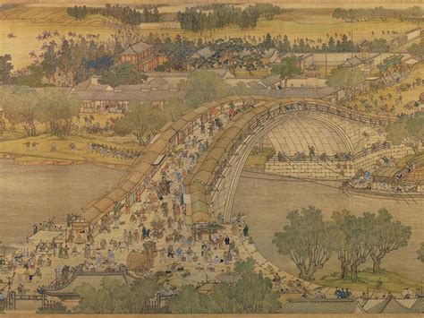  “Along the River During the Qingming Festival” Uma Jornada Vibrante Através da História!