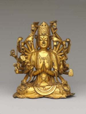 Bodhisattva Avalokiteshvara Uma Visão Eterna da Compaixão Através do Bronze!