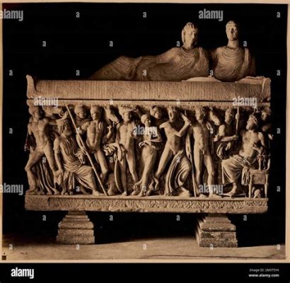 Sarcophagus of Severus Alexander Uma Exploração Intrincada de Simbolismo e Poder Imperial!