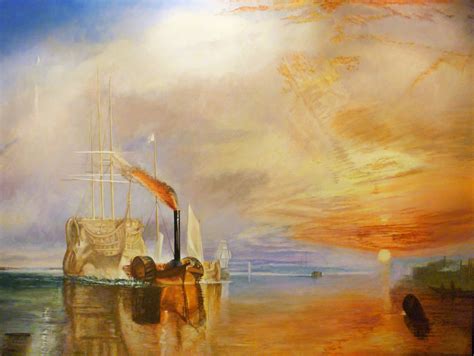  The Fighting Temeraire Tugged by Nostalgia and Bathed in the Golden Light of Twilight!